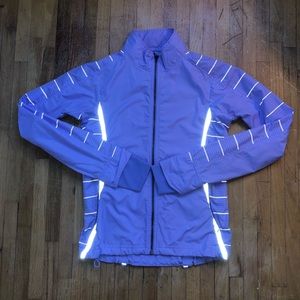 Athleta Lilac Reflective Jacket